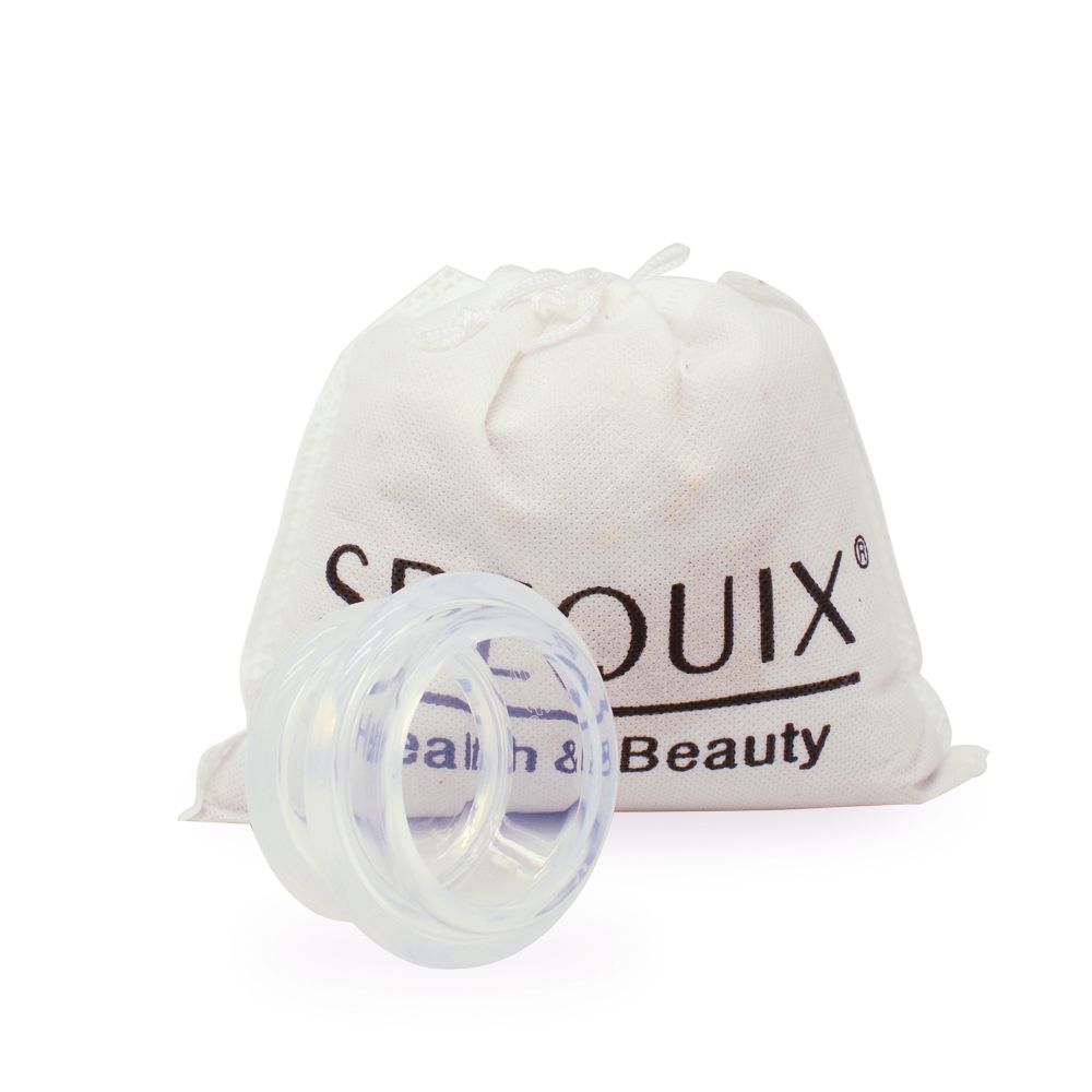Massage 100% Vacuum Premium Cellulite High 1pcs Set Massage Silicone Cup Cup Quality Transparent Medical Cups Big Therapy