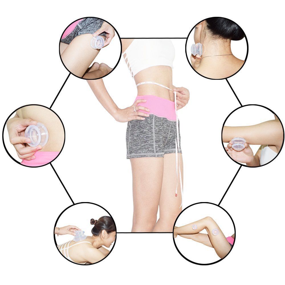 Massage 100% Vacuum Premium Cellulite High 1pcs Set Massage Silicone Cup Cup Quality Transparent Medical Cups Big Therapy