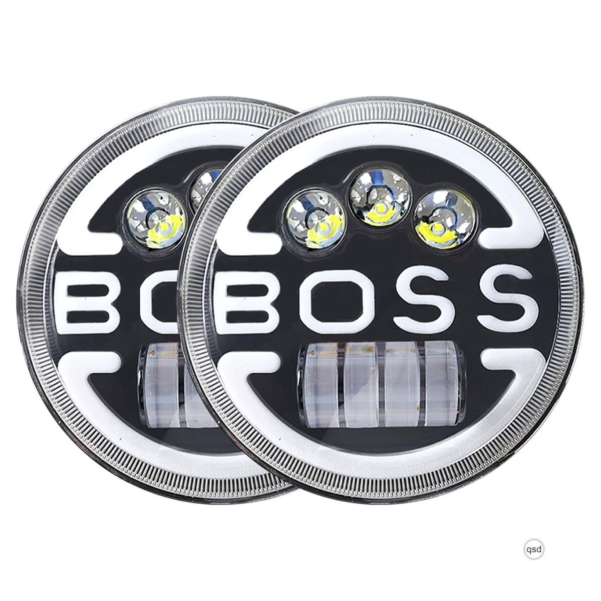 7-inch Round LED Headlight For Car High Power Automobile