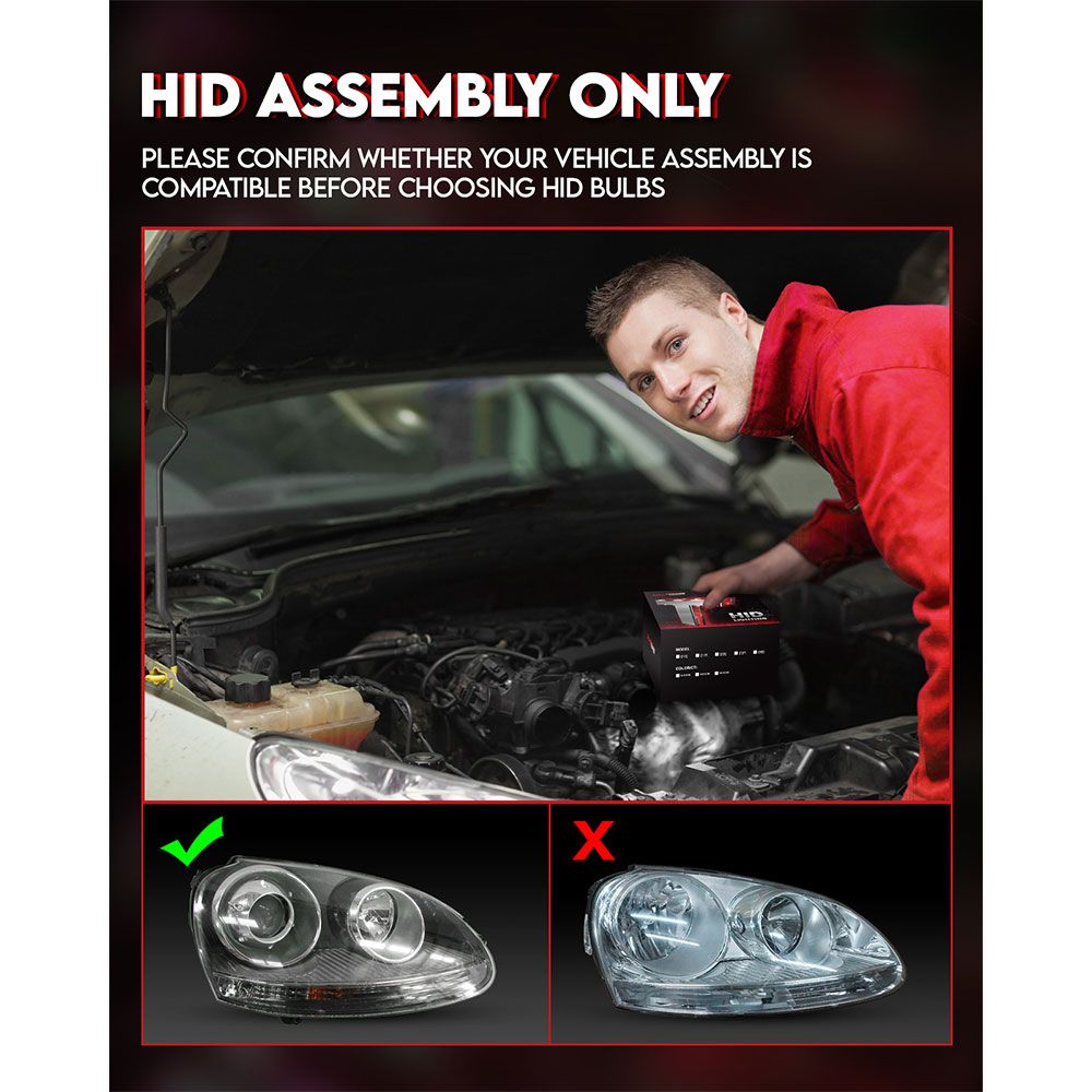 Torchbeam D2S Xenon Light 2pcs HID Xenon Headlight Bulb 35W 2800LM Xenon D2S Car Lamps 85V 5600LM Headlamps D2S Kit  D2S