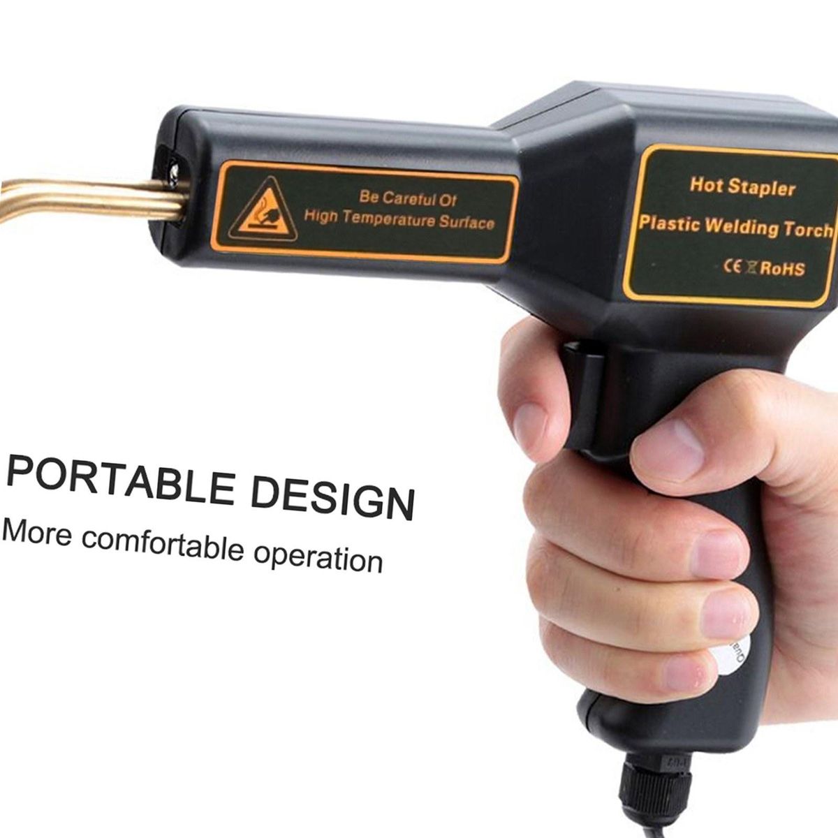 25W Hot Stapler Plastic Welding Machine Car Bumper Repair Kit Welding Repairing Machine Welder Gun Repair EU Plug