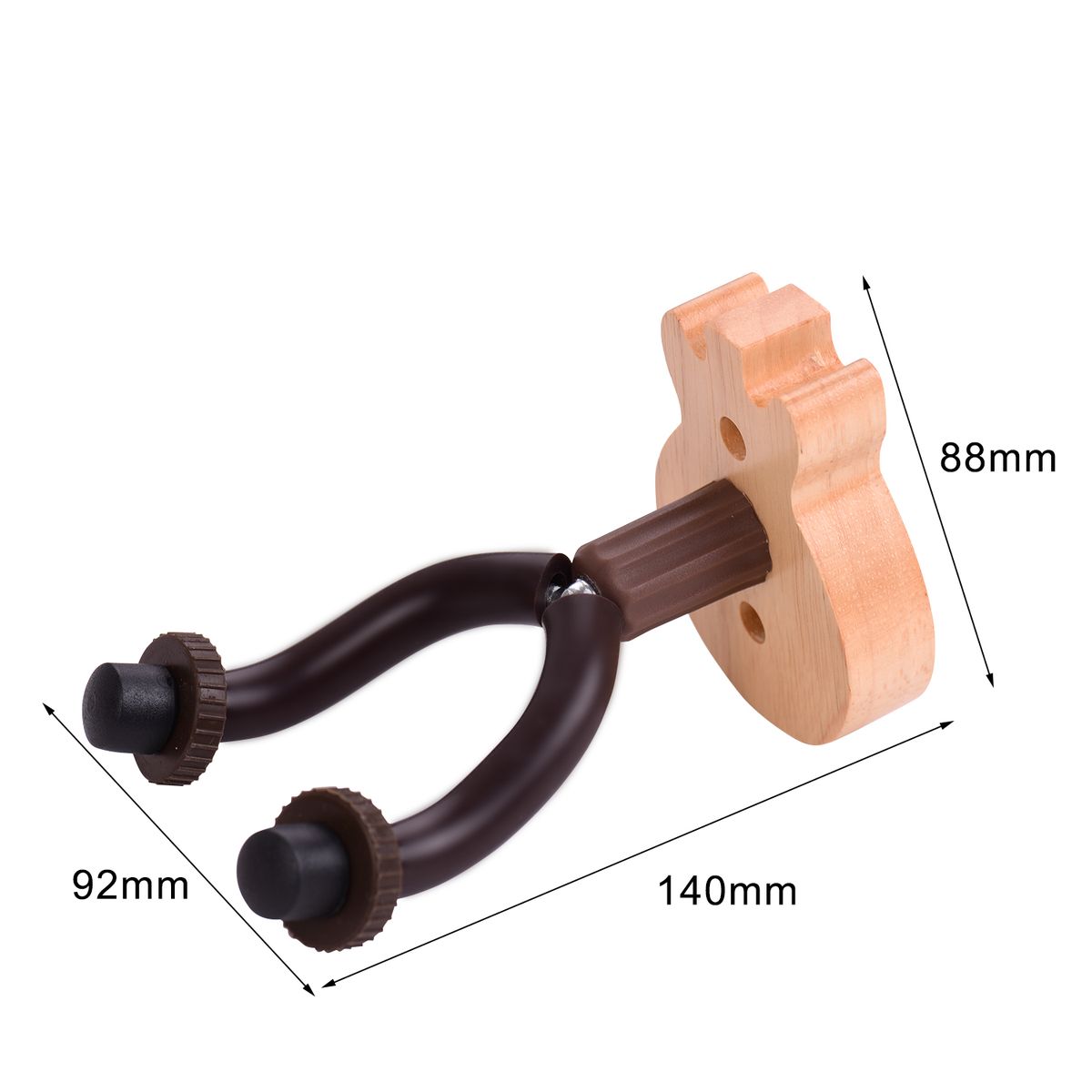 Guitar Wall Mount Hanger Solid Wood Guitar Hanger Wall Hook