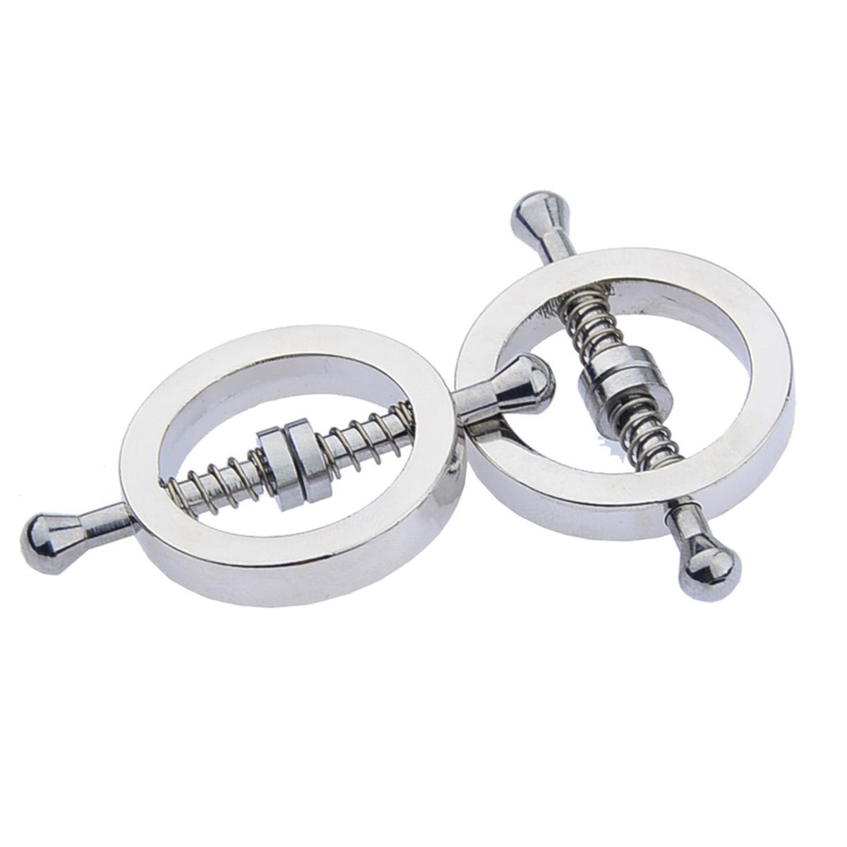 Stainless Steel Breast Cliping Adult Bedding Device Toy SM Lover Flirting Product