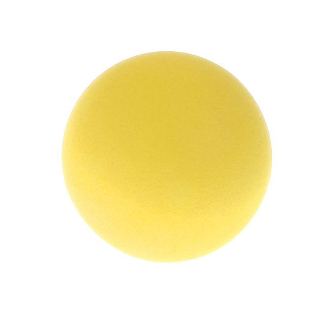 5pcs Soft Elastic Bouncing Sponge Ball Pet Dog Toy Sports Game Yellow