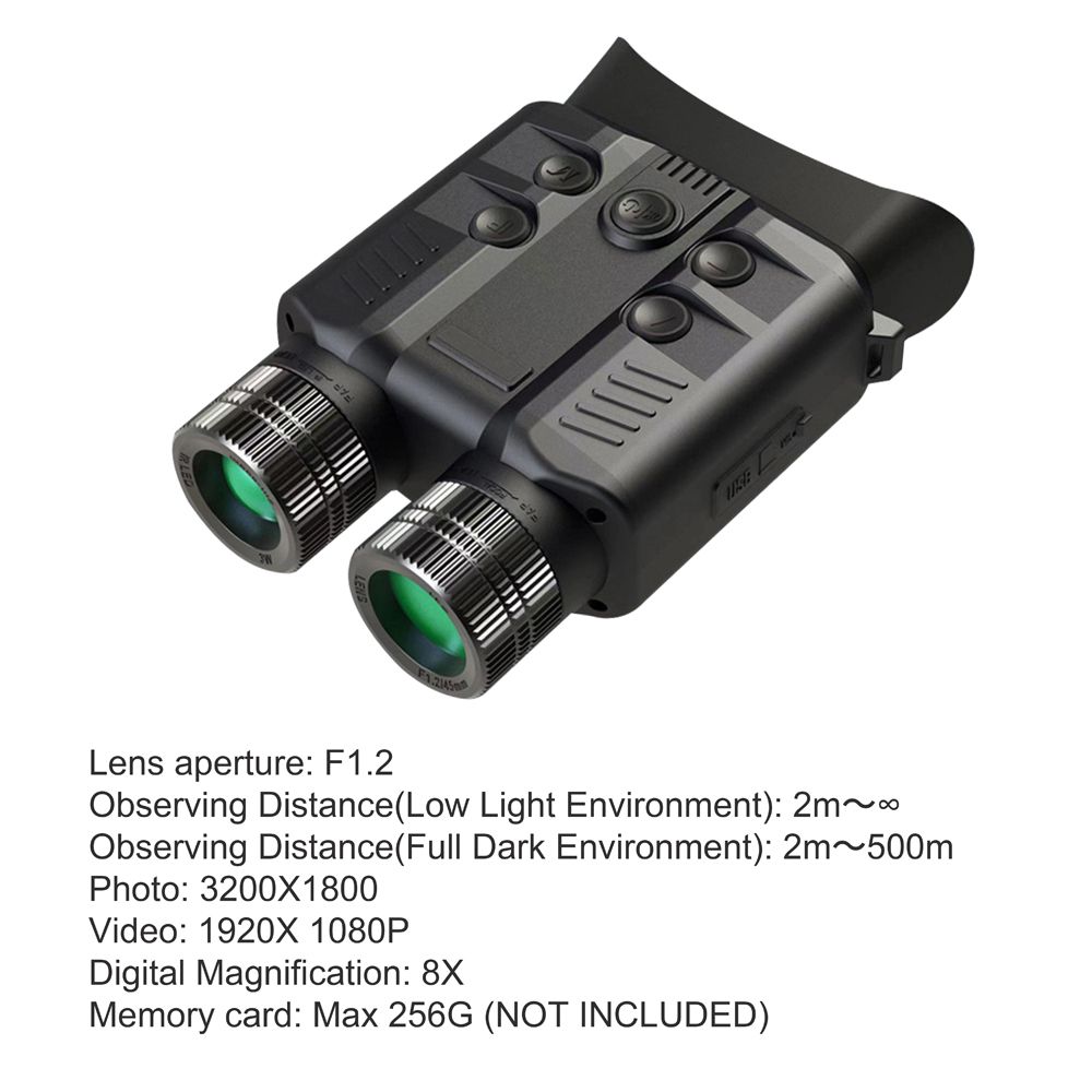 1080P 5MP Portable Binocular Infrared Night-Visions Device