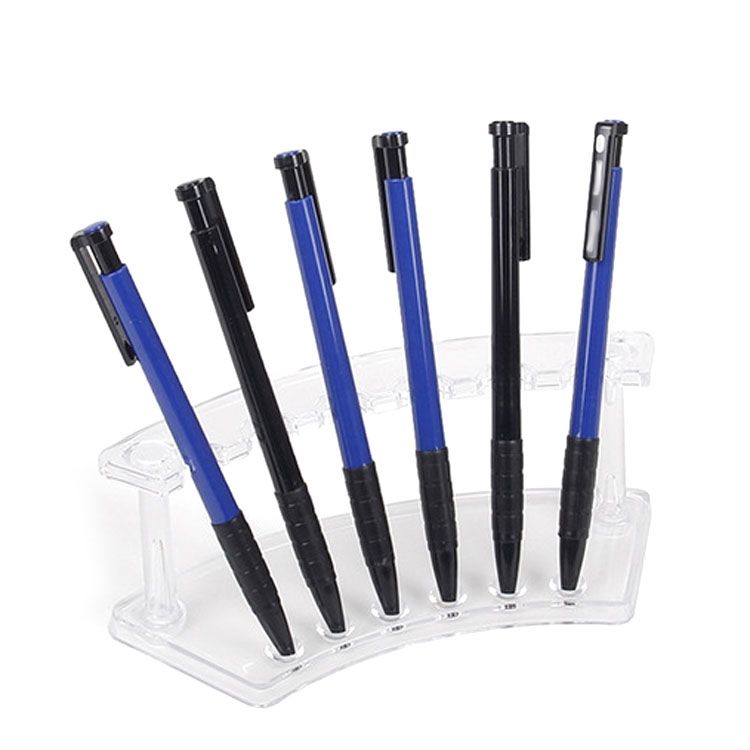 6 Slot Ballpoint Pen Holder Makeup Stand