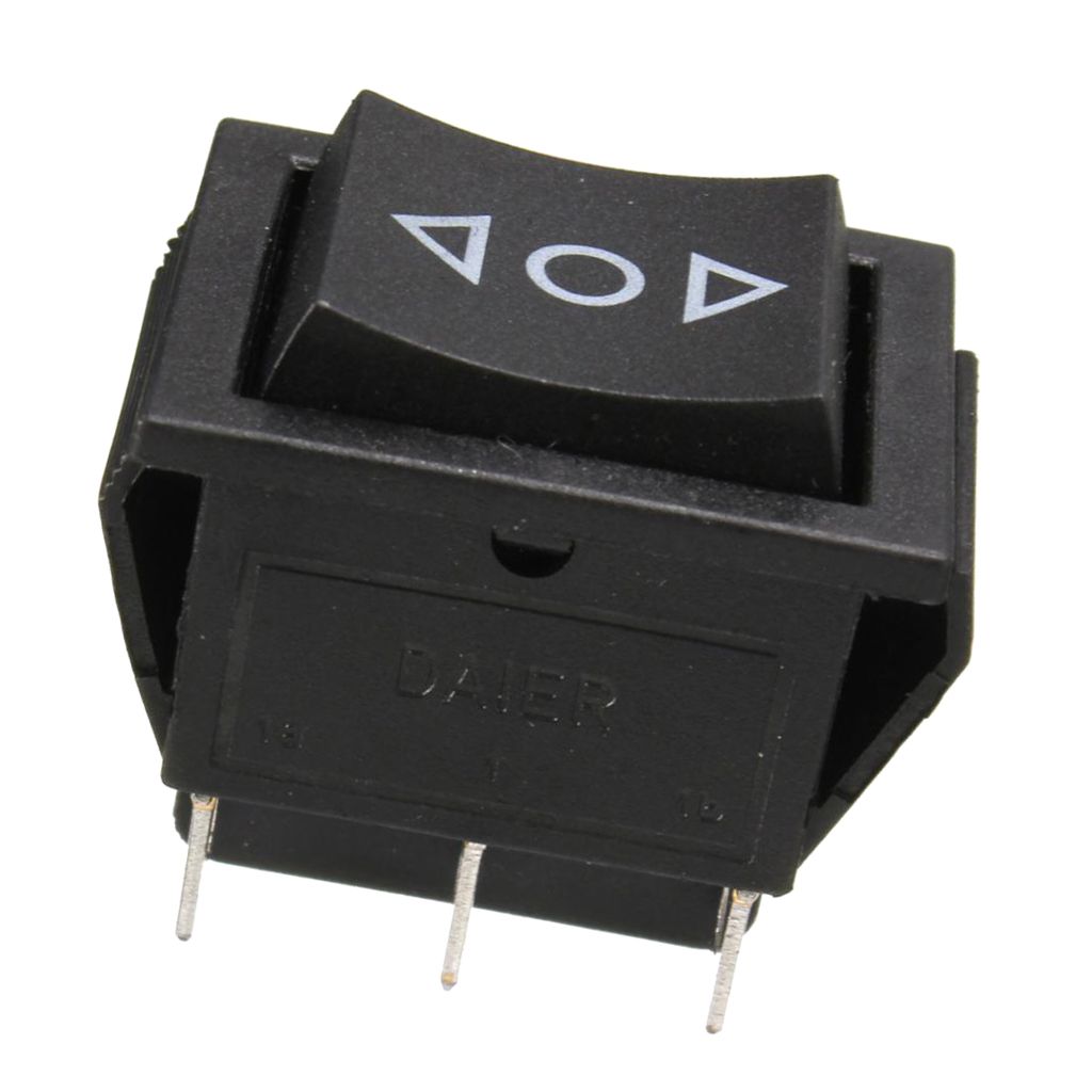 6-Pin DPDT Power Window Momentary Rocker Switch AC 250V/10A 125V/15A