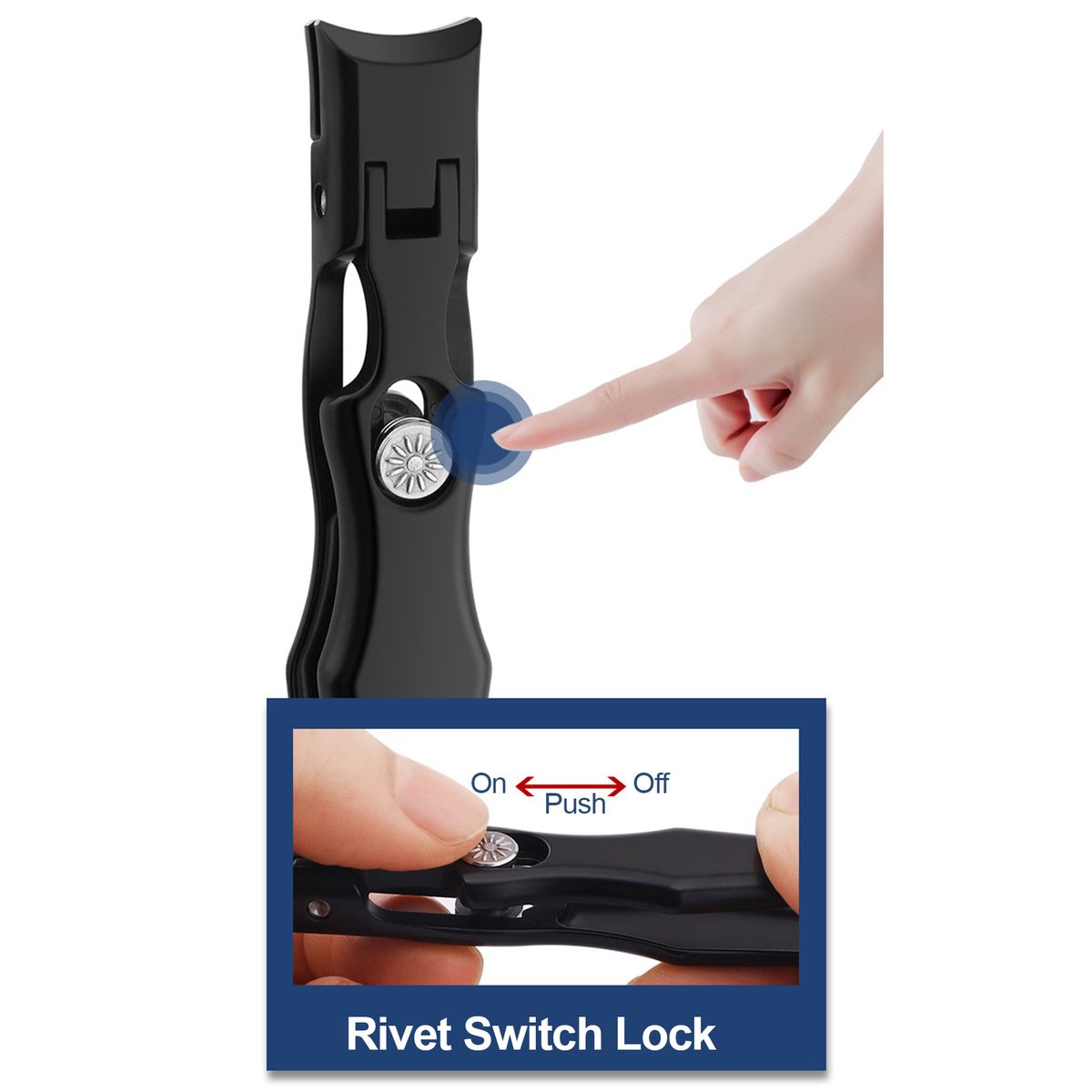 Nail Clipper Fingernail Toenail Clippers For Thick Nails