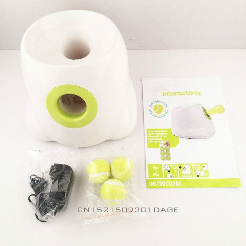6 PCS Dog Tennis Balls Replacement Exercise Trainer Launcher Thrower Chucker Cat Bounce Sport Toy AFP Hyper Fetch Mini Pet-6 Pcs