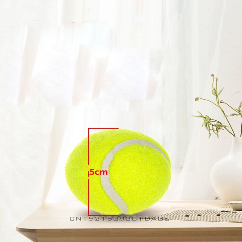 6 PCS Dog Tennis Balls Replacement Exercise Trainer Launcher Thrower Chucker Cat Bounce Sport Toy AFP Hyper Fetch Mini Pet-6 Pcs