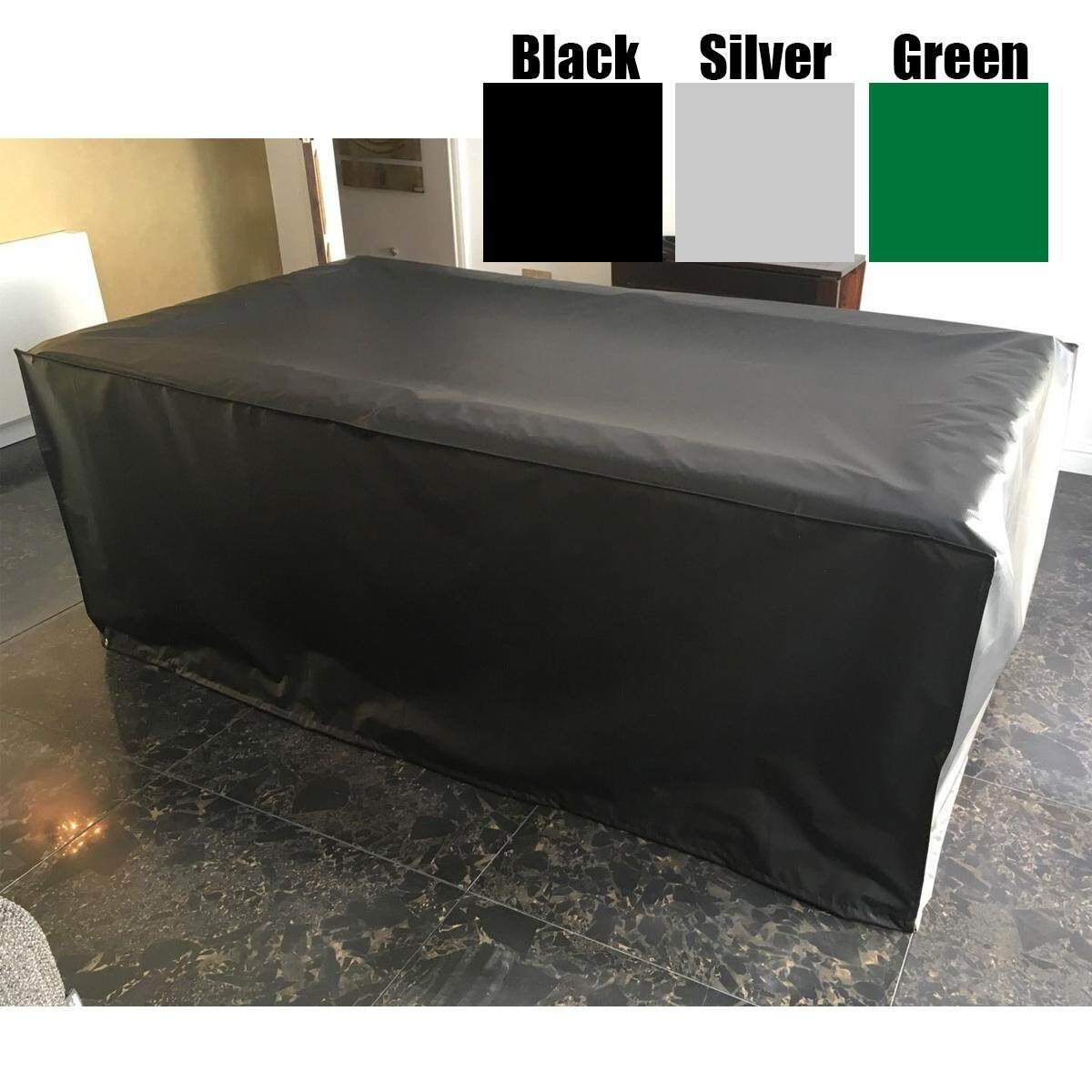 Snooker/ Pool Table Cover, 6ft Full Drop,Weather Proof,Heavy Duty Black (black)