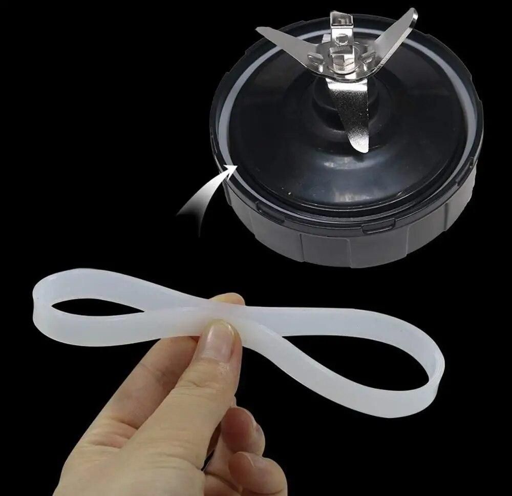 1Pcs Ninja 1000W Made quality rubber Rubber Gasket Sealing White O Ring Blender Gasket Replacement Parts for Nutri Ninja Blender