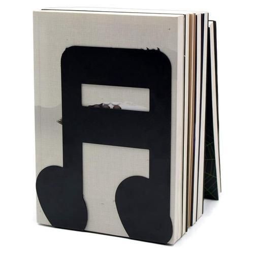 Bookends Black,Decorative Metal Book Ends Supports For Shelves For Shelves Office Decorative, Non Skid Book Stopper