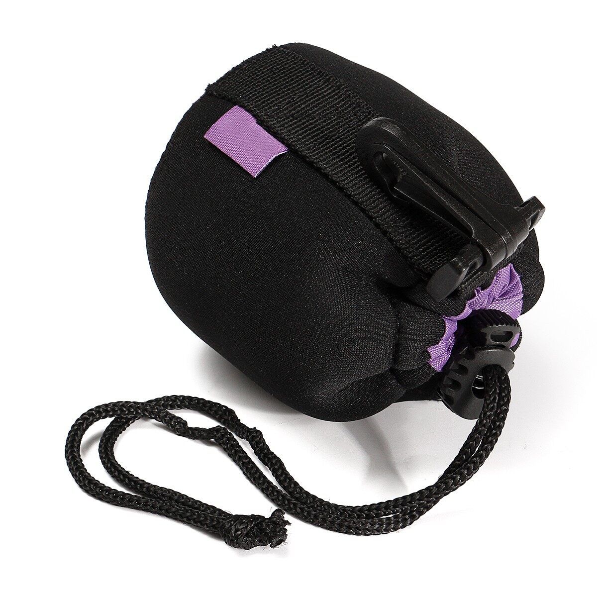 Thick Protective Neoprene Drawstring Pouch Bag Case Cover For DSLR Camera Lens S