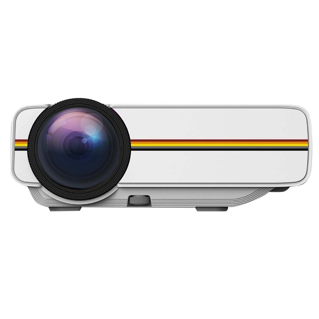 YG400 1.5-3m 50-100 Inch LED Projector HD Home Theater With Remote Controller, Support HDMI, VGA, AV, SD, USB