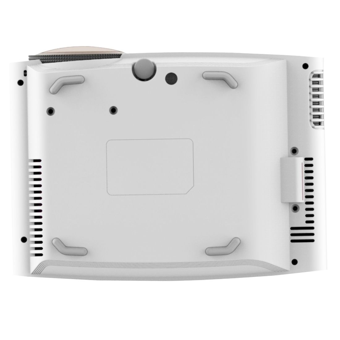 YG400 1.5-3m 50-100 Inch LED Projector HD Home Theater With Remote Controller, Support HDMI, VGA, AV, SD, USB