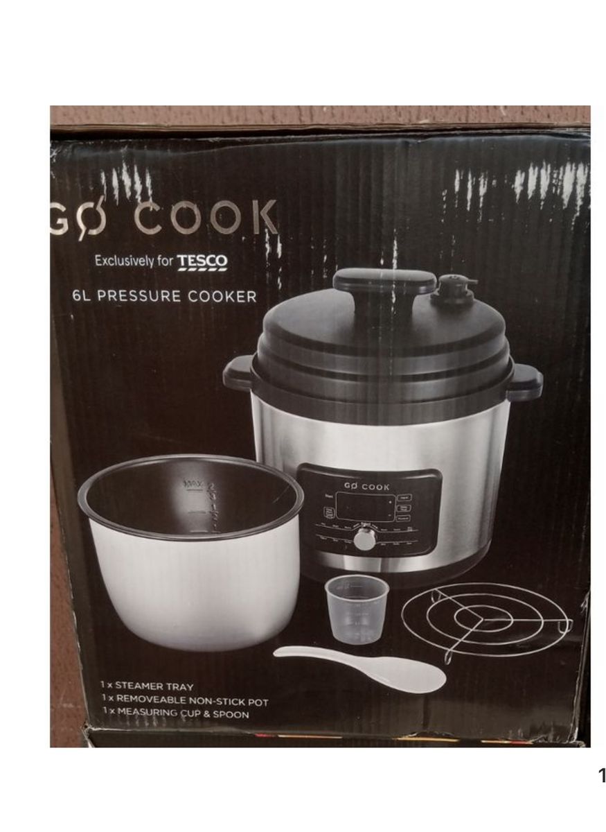 Go-Cook 6-Litres Pressure Multi Cooker