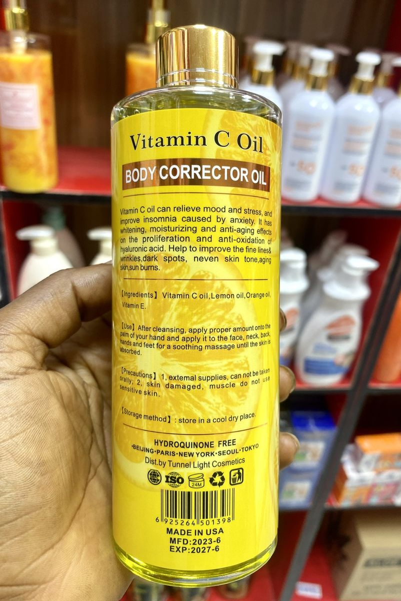 Essential Oil 6in1 Vitamin C Glowing Oil 300ml