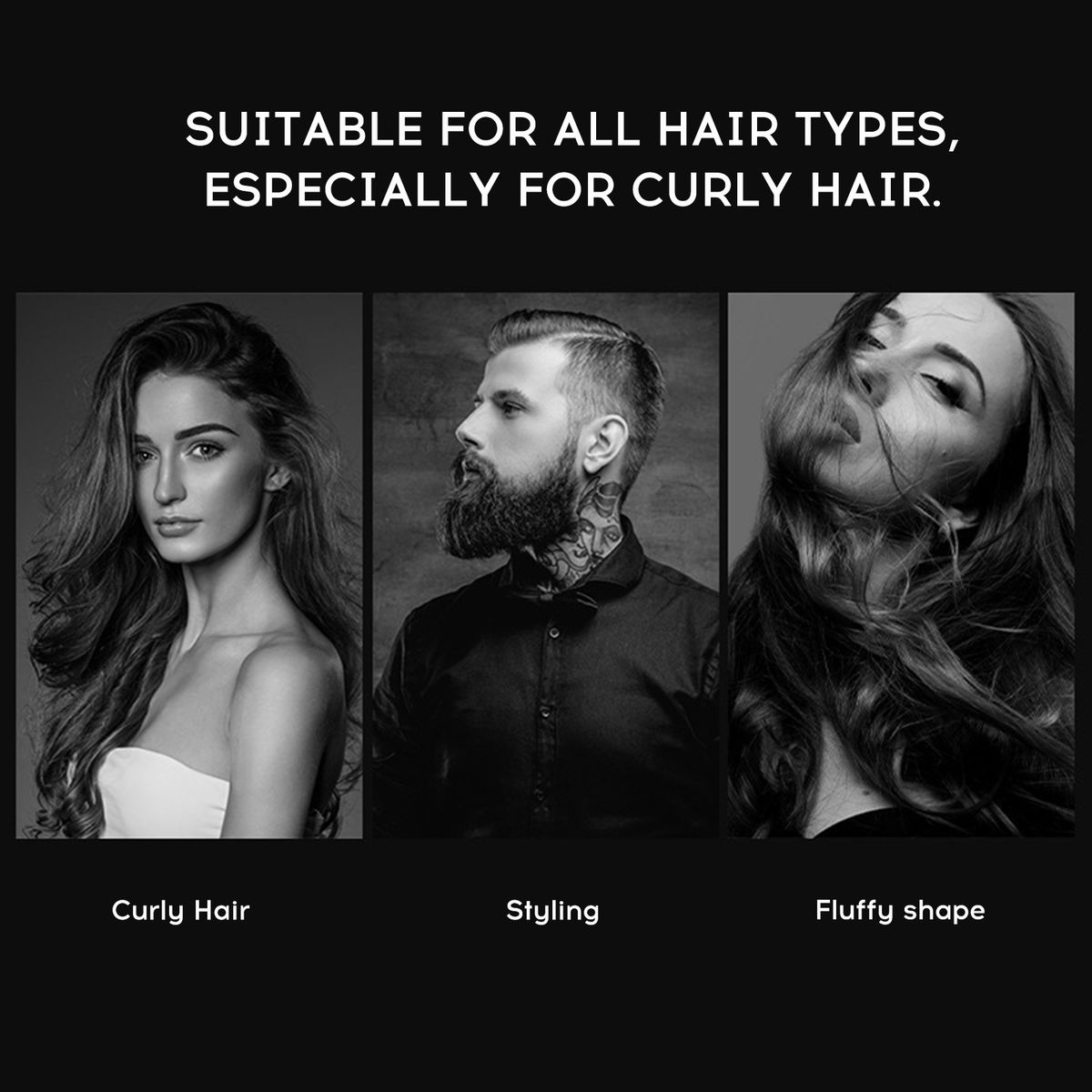 Hairdryer Diffuser Hair Styleing Hairdressing Tool Care