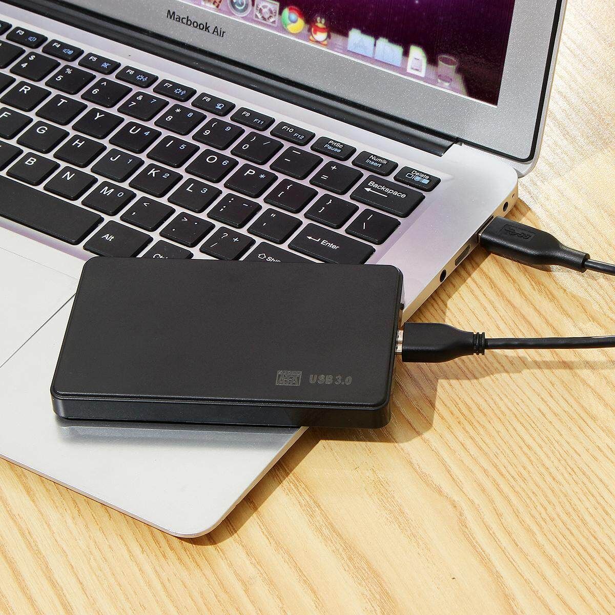 2.5'' 2TB Portable External Hard Drive USB 3.0 Black For Laptop/PC/M*/Window XP