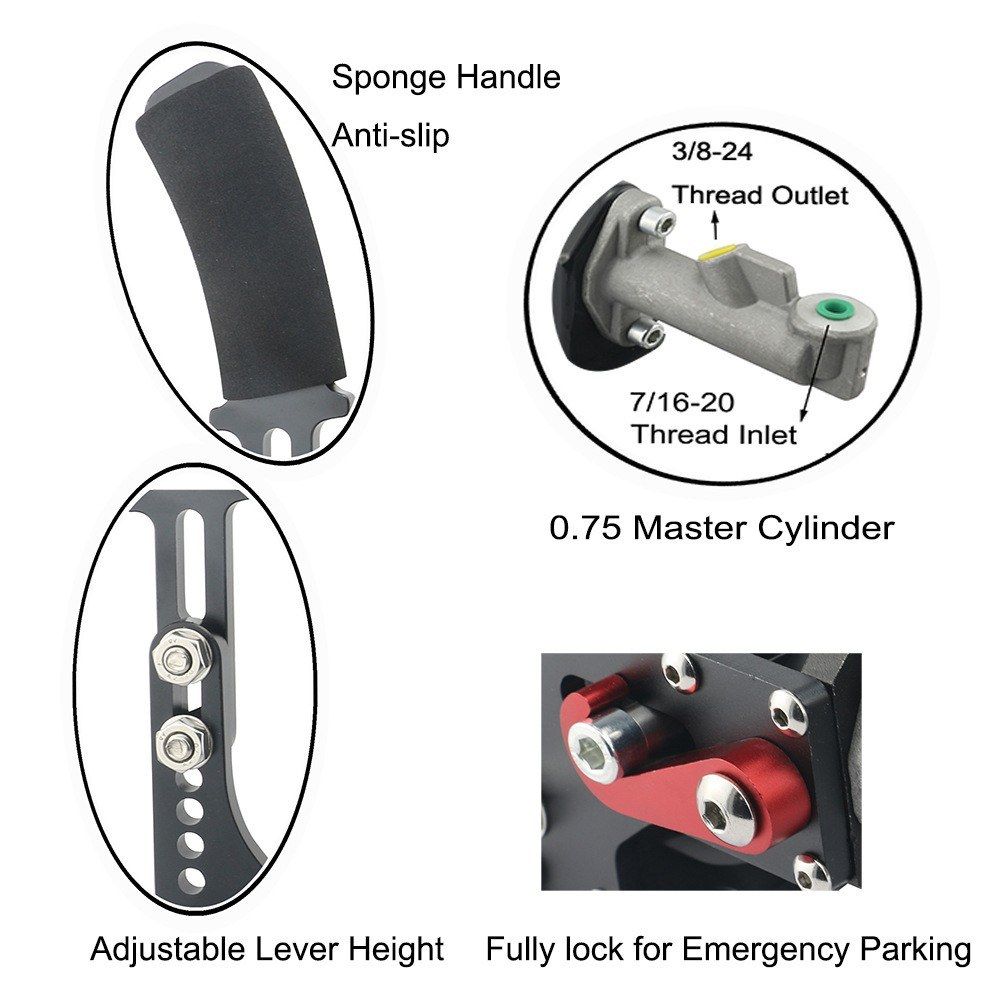 Fine-quality Car Refit Hydraulic Handbrake Racing Drift