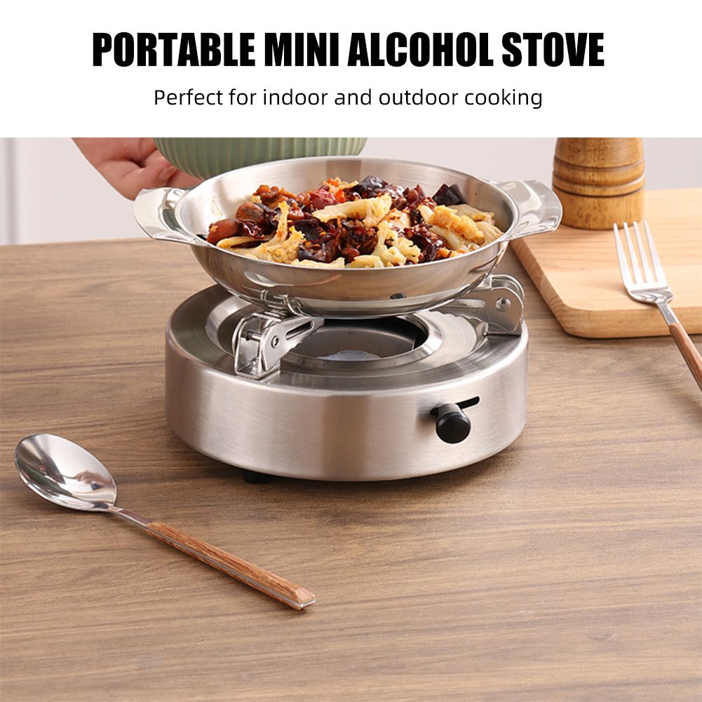 Outdoor Portable Mini Stove Stainless Steel Furnace