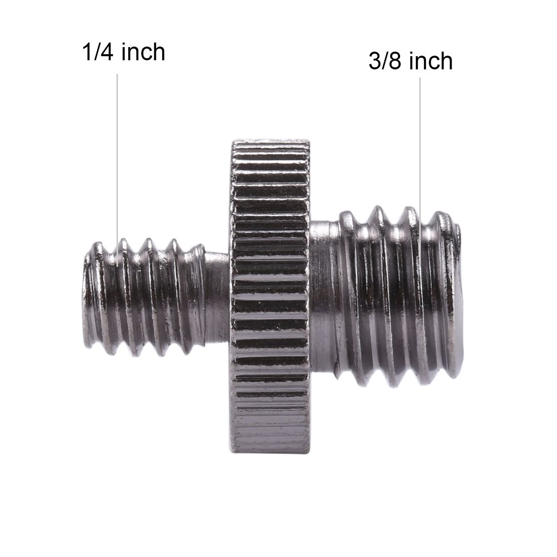 1/4 Inch Male Thread To 3/8 Inch Male Thread Adapter Screw
