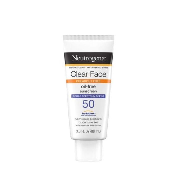 Clear Face Oil-Free Sunscreen SPF 50
