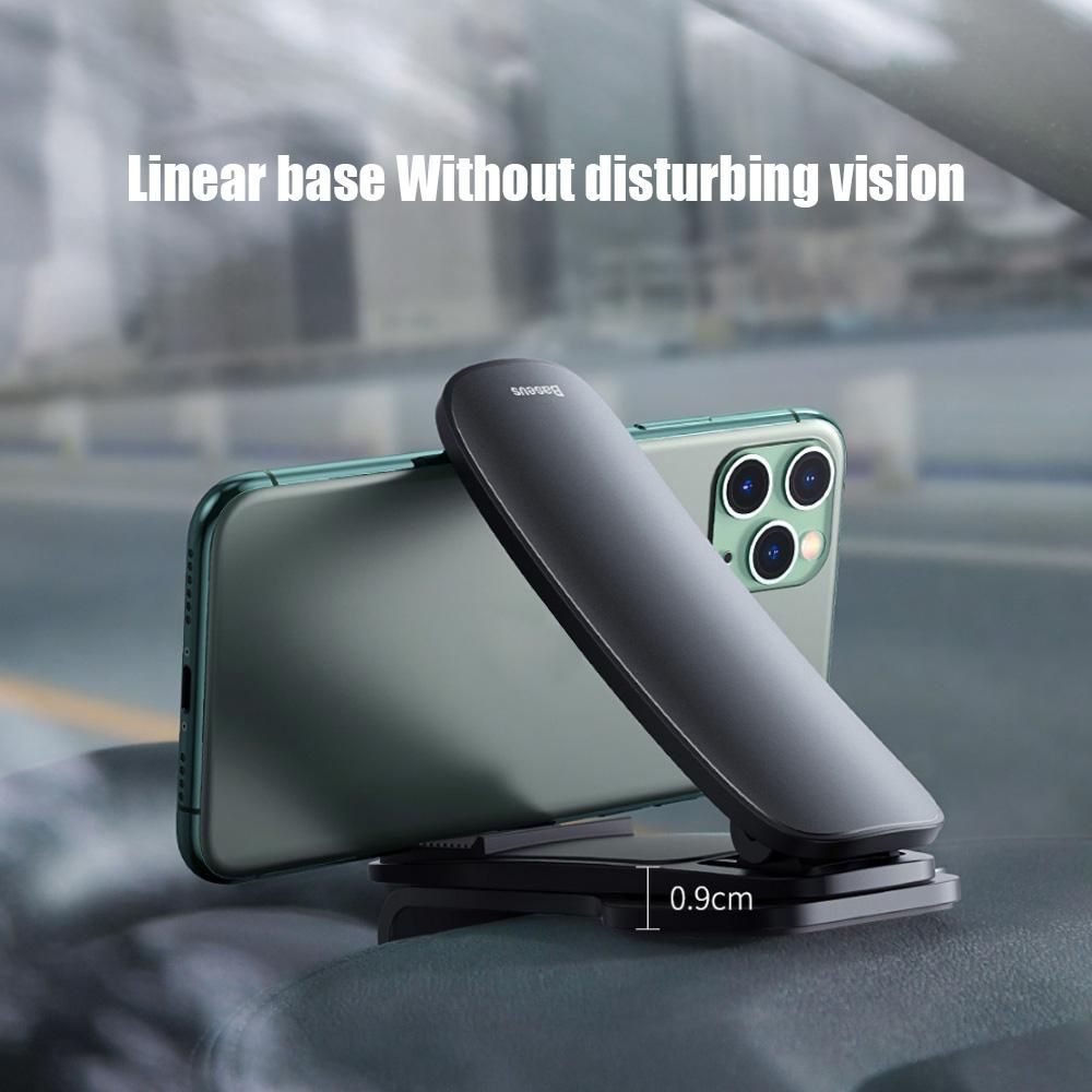 Baseus Vehicle Holder Wide Mouth Pro Steel Bracket For Hand Phones Mobile Phone 4.7~6.5 inch