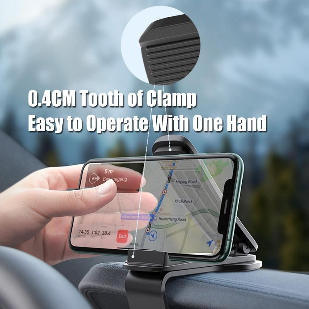 Baseus Vehicle Holder Wide Mouth Pro Steel Bracket For Hand Phones Mobile Phone 4.7~6.5 inch