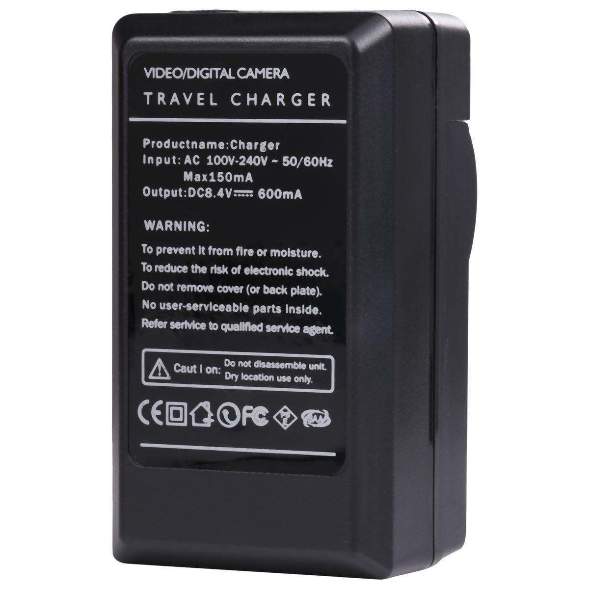 Digital Camera Battery Car Charger For Nikon ENEL15(Black)