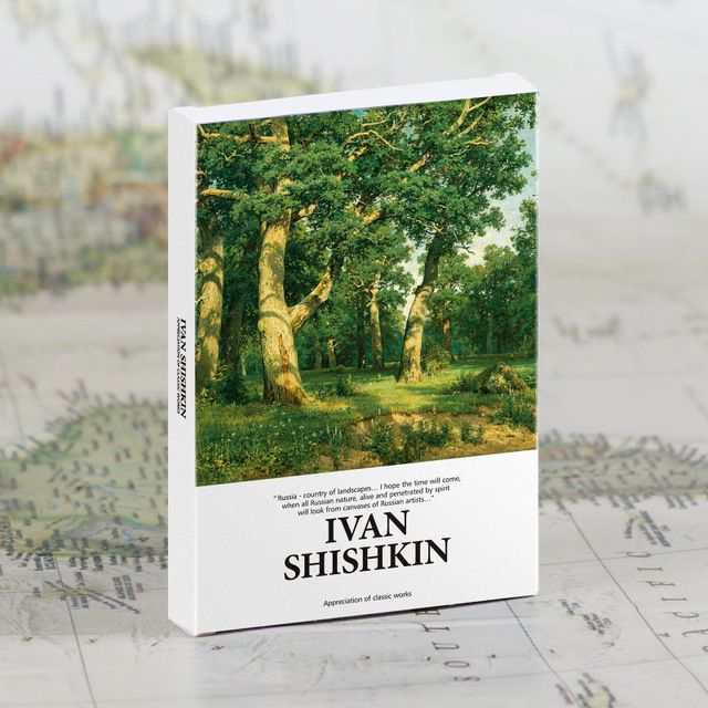 30 Sheets/set Art Museum Series Works By Ivan Shis
