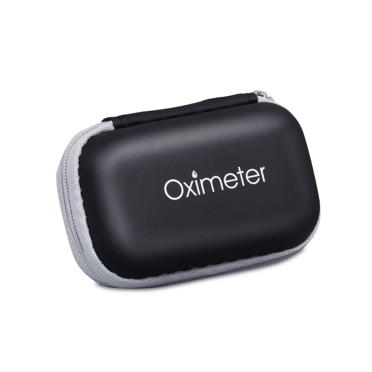 Oximeter Storage Case Fingertip Pulse Oximeter Travel Case Shockproof Waterproof EVA Storage Box Blood Saturation Monitor Pouch Box Protective Bag