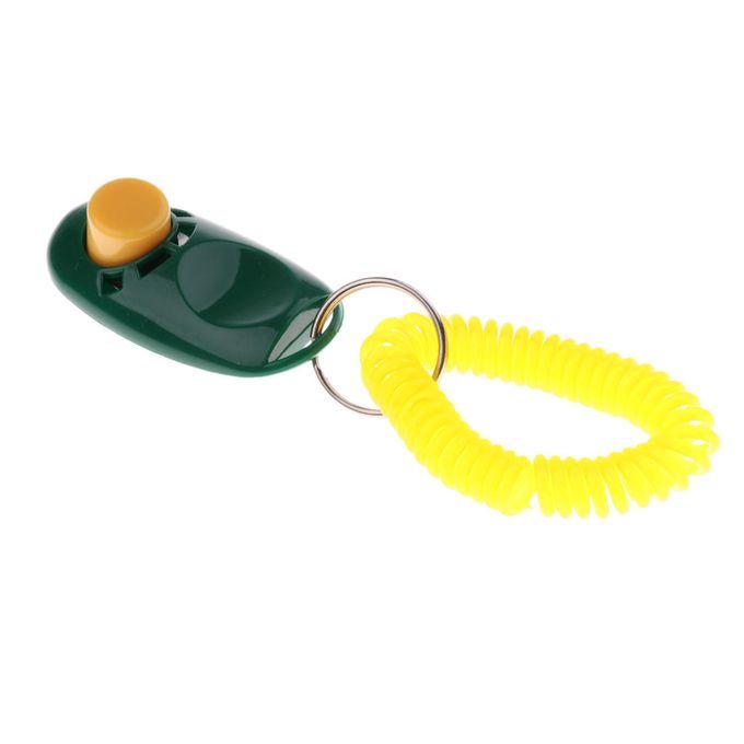 Dog Pet Puppy  Clicker Green