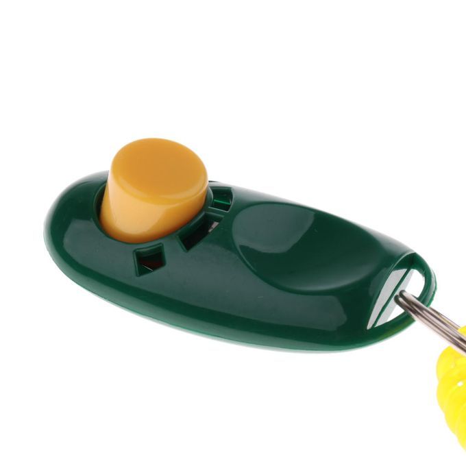 Dog Pet Puppy  Clicker Green