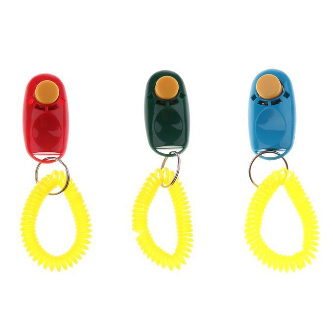 Dog Pet Puppy  Clicker Green