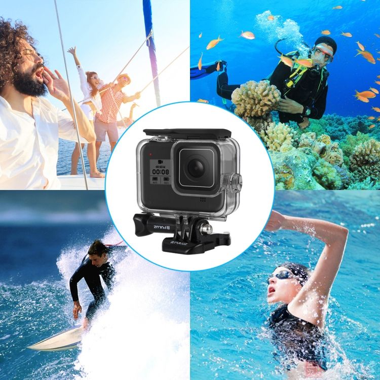 60m Underwater Depth Diving Case For GoPro HERO8 Black