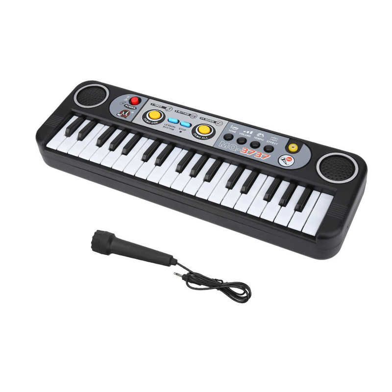 Music Key 37 Keyboard Digital Board Keys Electronic Kids