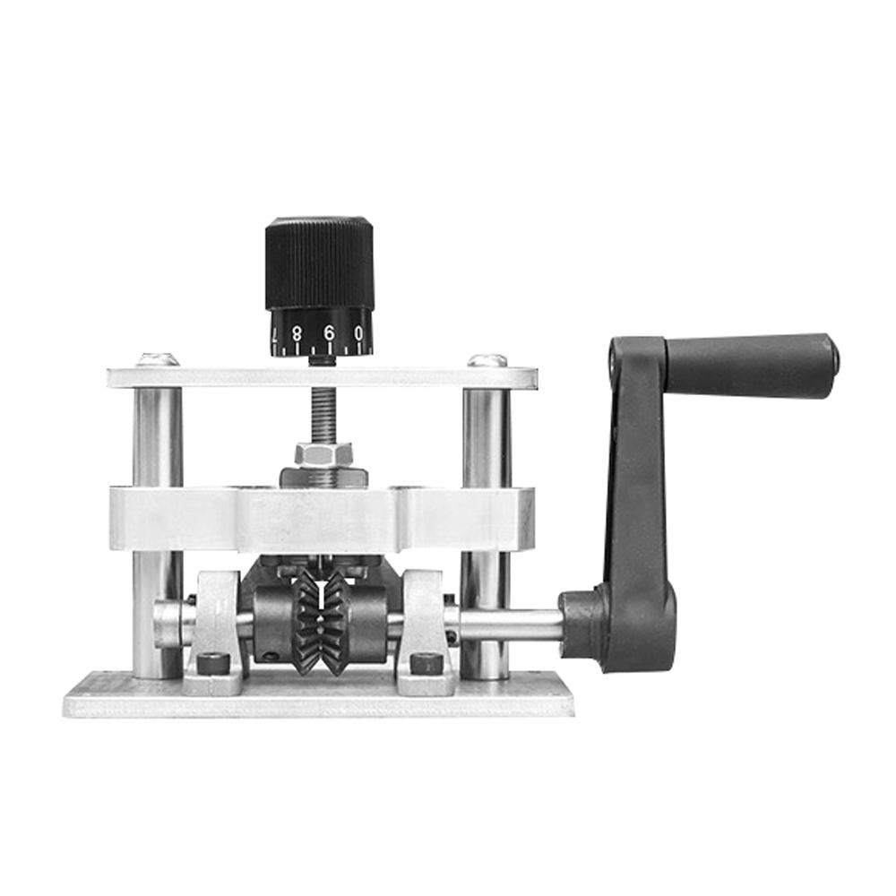 Portable Household Wire Stripper Aluminium Alloy Manual Electric Wire Stripping Tool Scrap Copper Cable Peeling Machine with Hand Crank use with Hand Electric Drill for 2-20mm Diameter Wire
