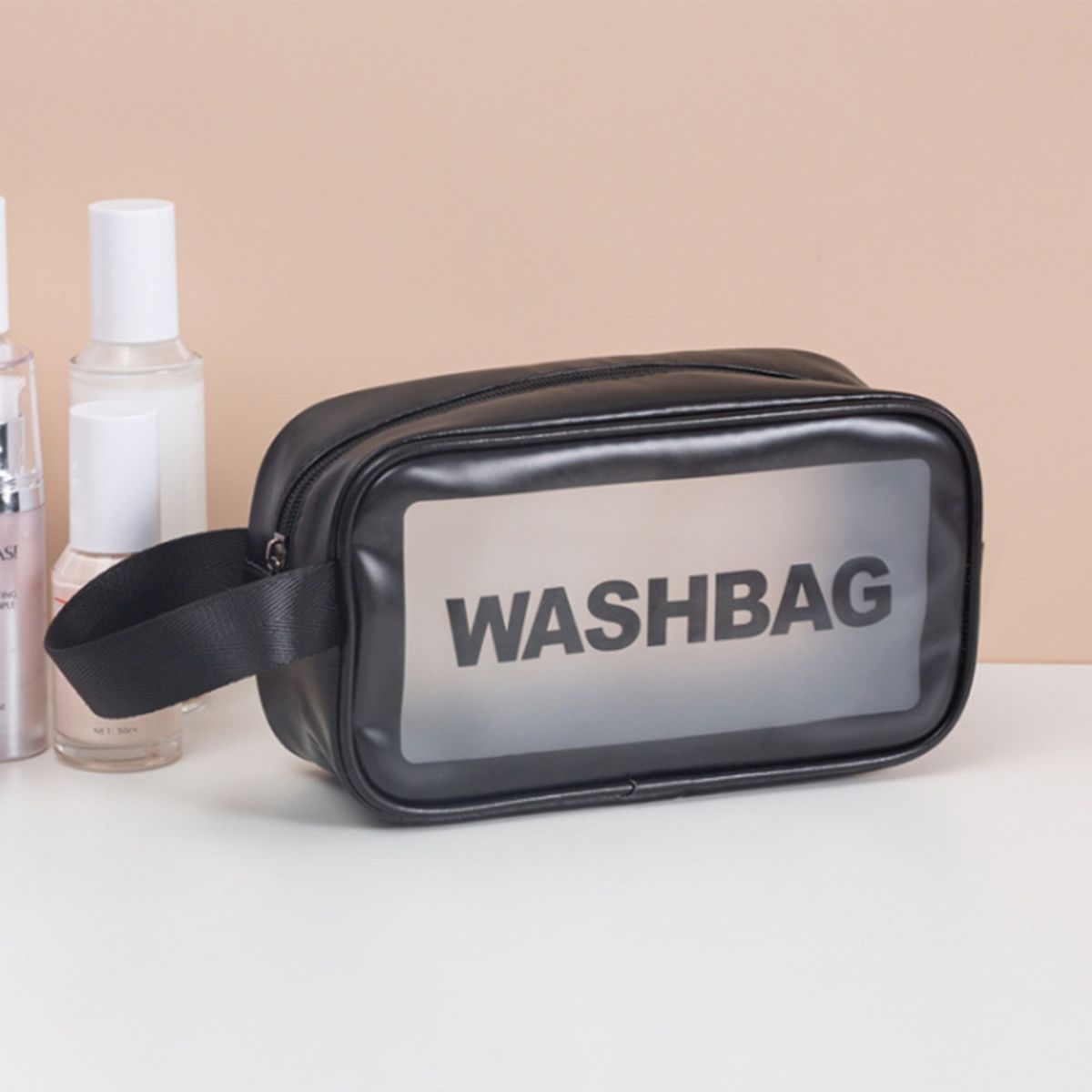 Clear Cosmetic Bags PVC Waterproof Make Up Pouch Travel