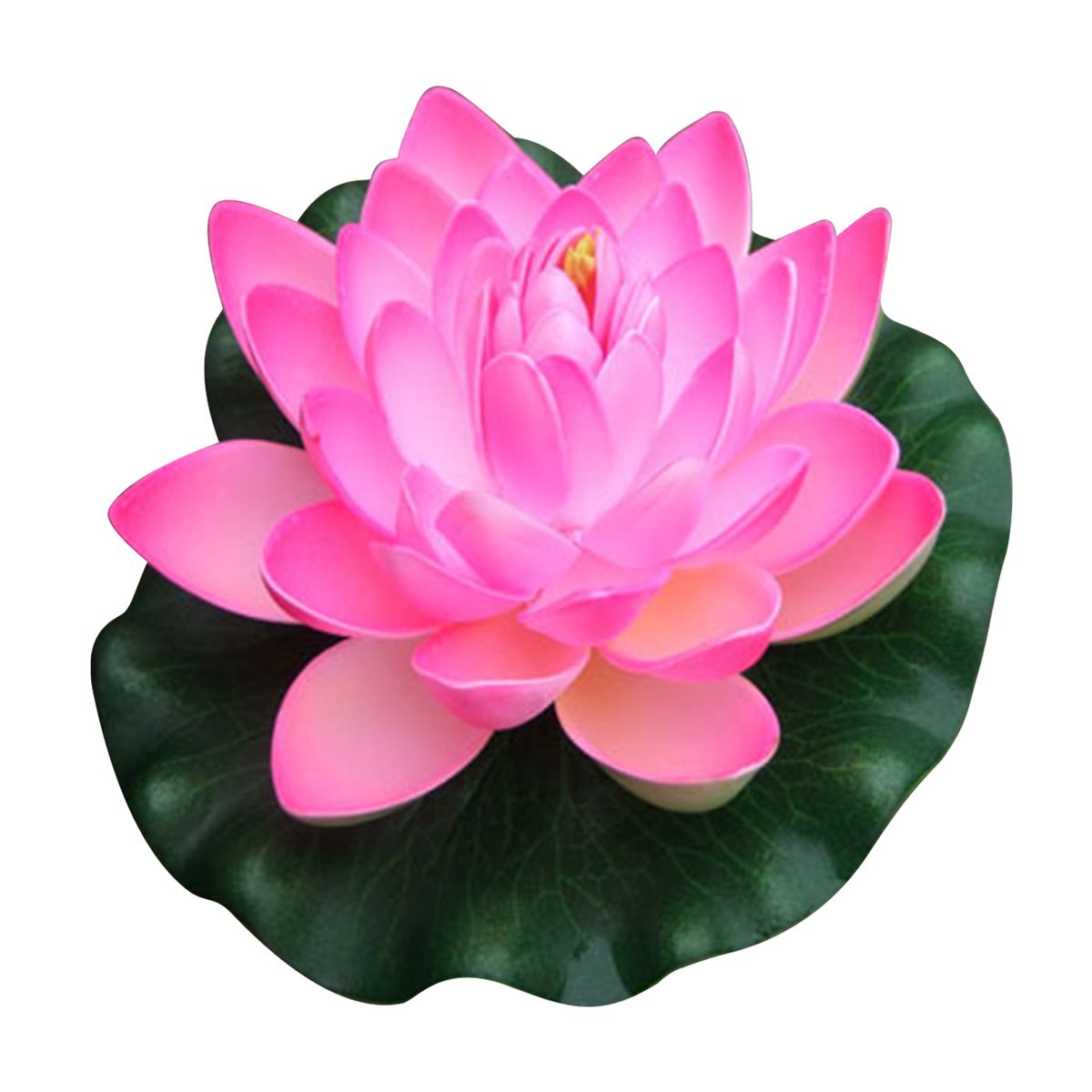 7 Inch Artificial Floating Lotus Flowers Water Ponds Foam