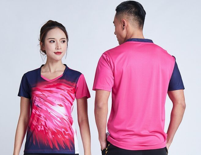 2020 New Women's Tennis T Shirts , Female Quick Dry Badminton Kit , Girl Sportwear Clothes Yellow Table Jerseys , Running Shirt