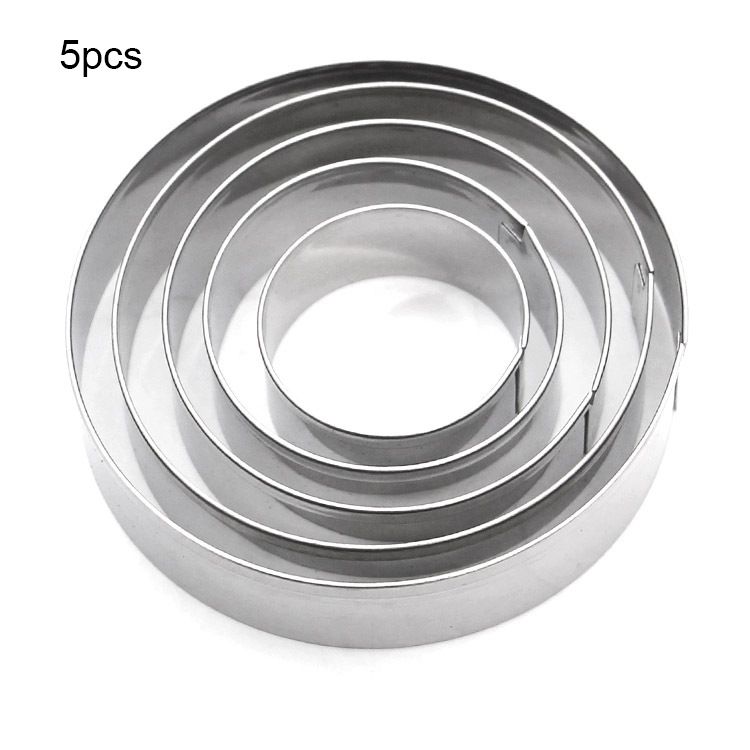 Mousse Cake Cutter Molds Round Circle Donut Shape Metal