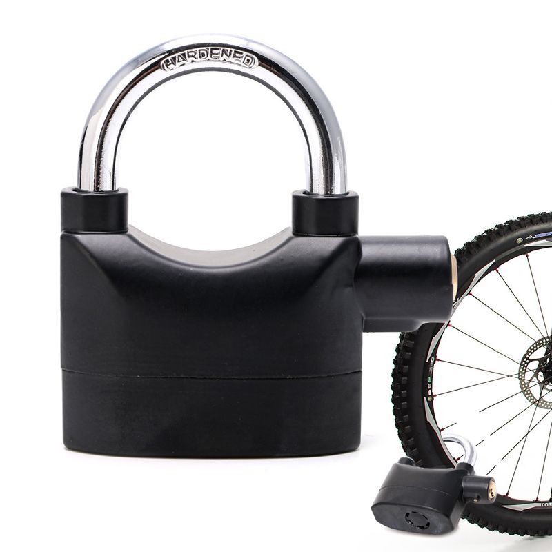 Waterproof Siren Alarm Padlock Alarm Lock For Motorcycle