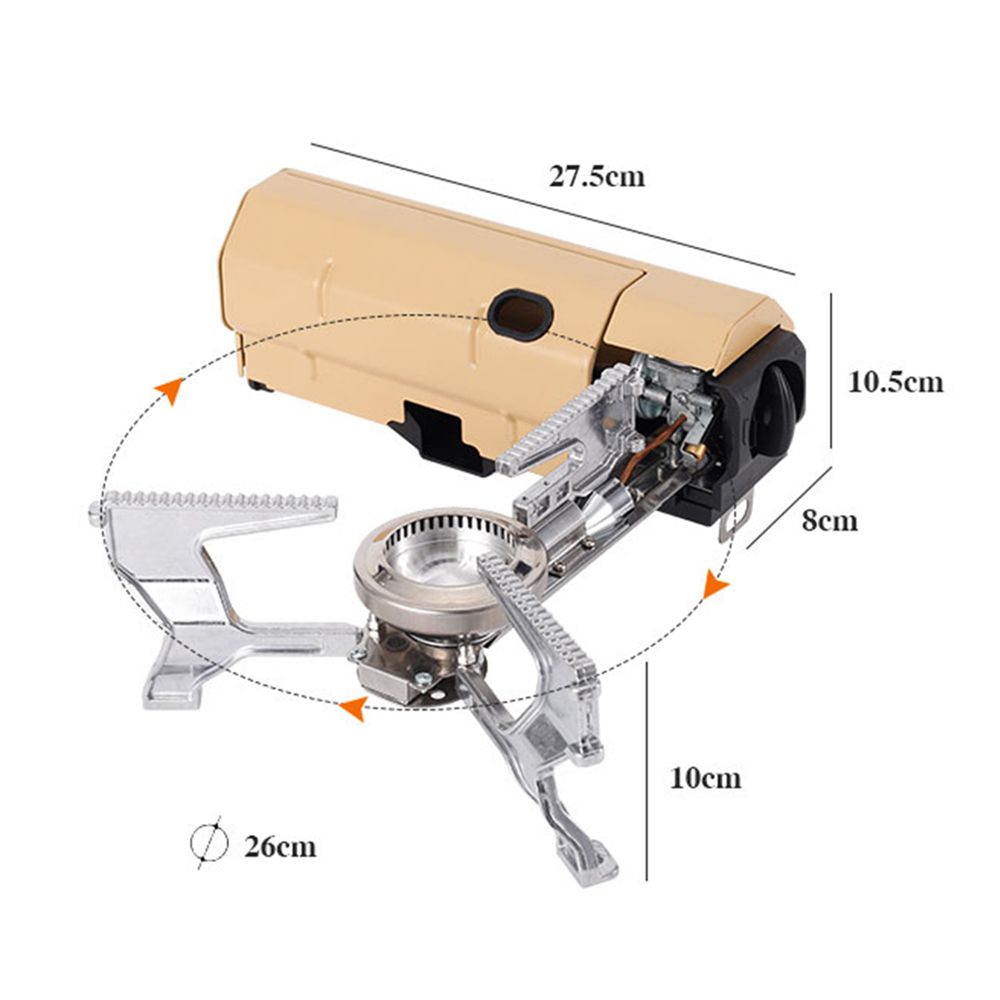 Camping Stove Portable Foldable Cassette Stove