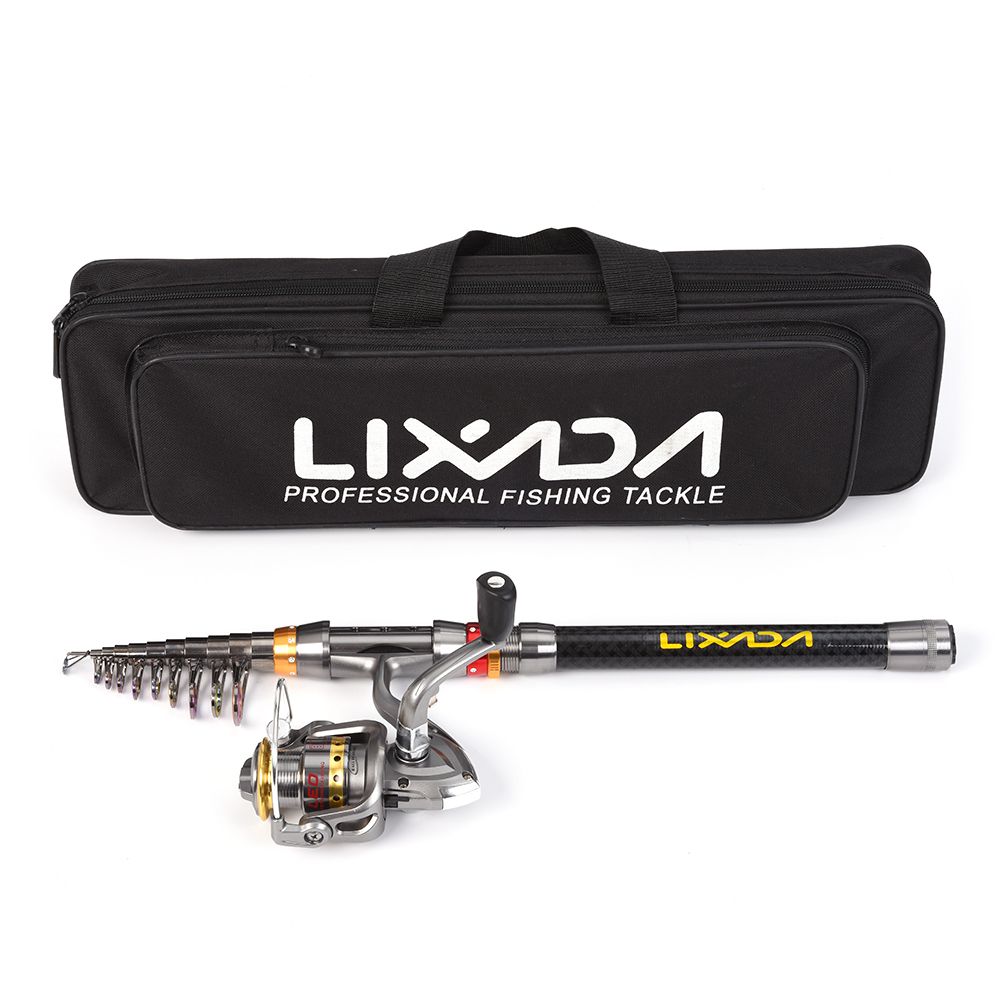 Telescopic Fishing Rod And Reel Combo Full Kit