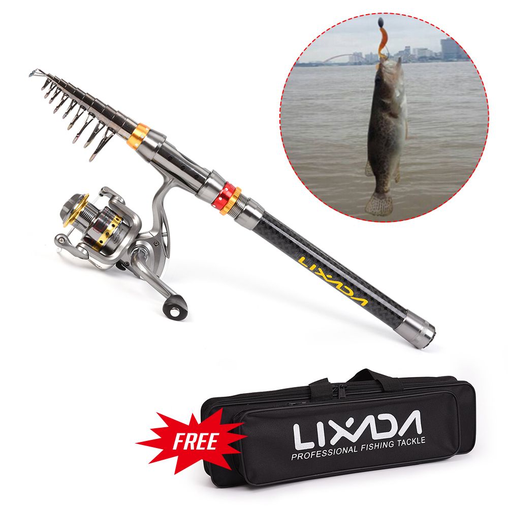 Telescopic Fishing Rod And Reel Combo Full Kit