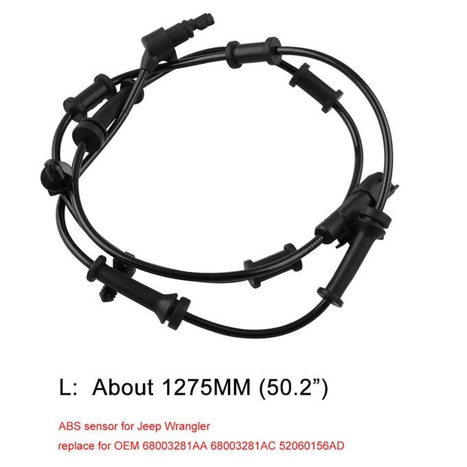 ABS SENSOR SPEED SENSOR WHEEL SPEED 1275mm For Jeep Wrangler JK 2007