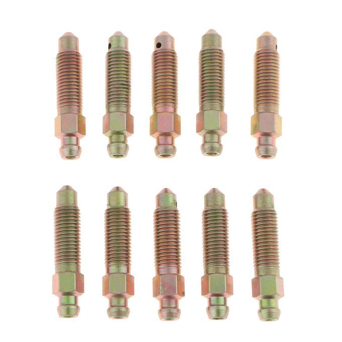 10PCS M8*1mm Motorcycle Car Brake Bleeder  Caliper Bleed Screws