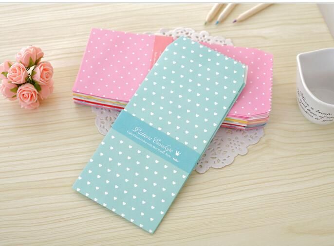50pcs/lot 195*85mm Romantic Colorful 10 Designs En